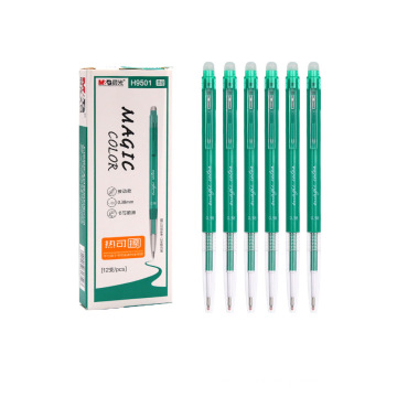 ANDAL REAKRAKTABLE GEL TINK STIFE 144PCS/SET GREEN TEIN ERAEABLE NEUTRAL FIL FÜR SCHULE OPRIGKEIT